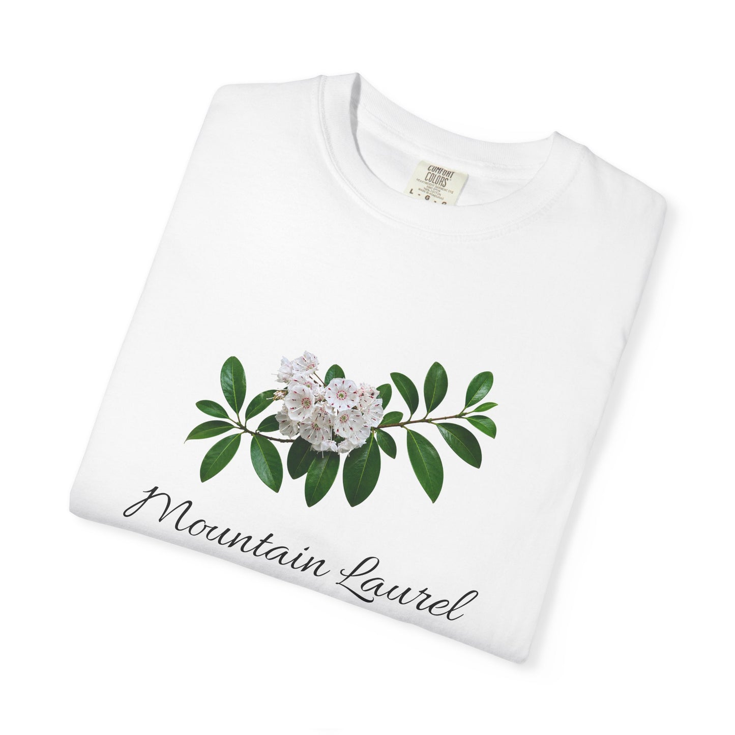 Mountain Laurel Floral T-Shirt — Botanical Graphic Tee